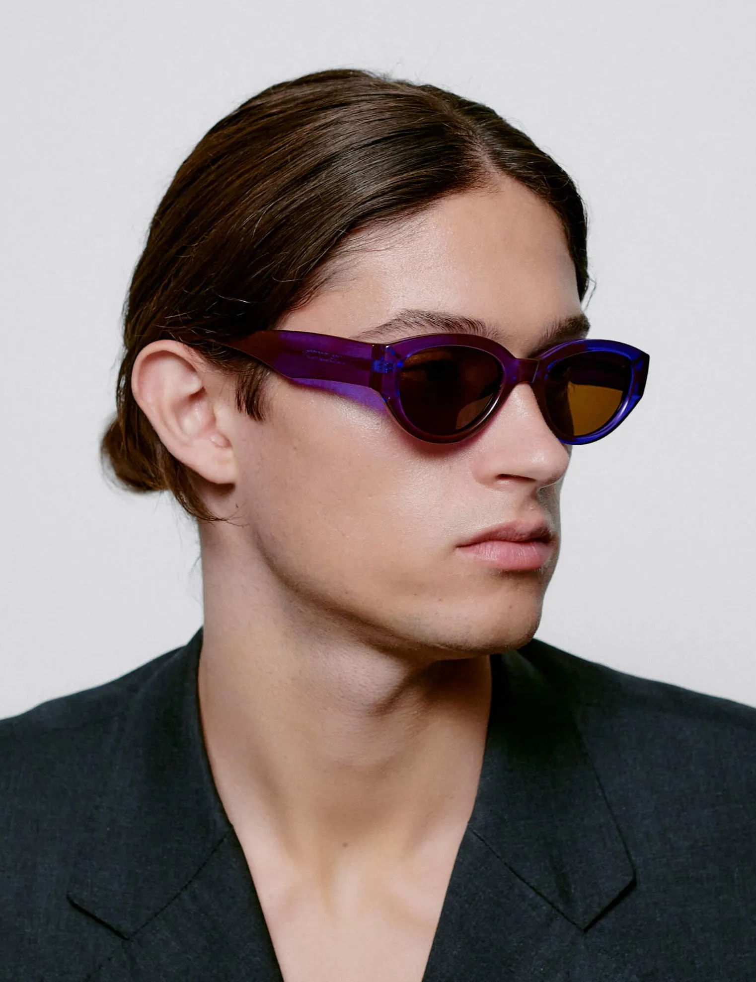 A. Kjaerbede Winnie Sunglasses - Purple Transparent