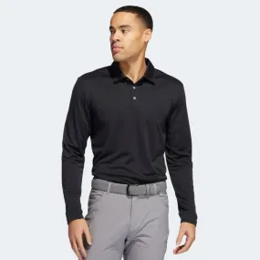 Adidas Long Sleeve Polo Shirt - Black