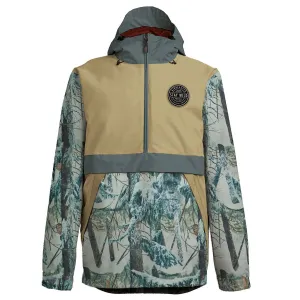 Airblaster Trenchover 2024 Snowboard Jacket - Green Yetiflage