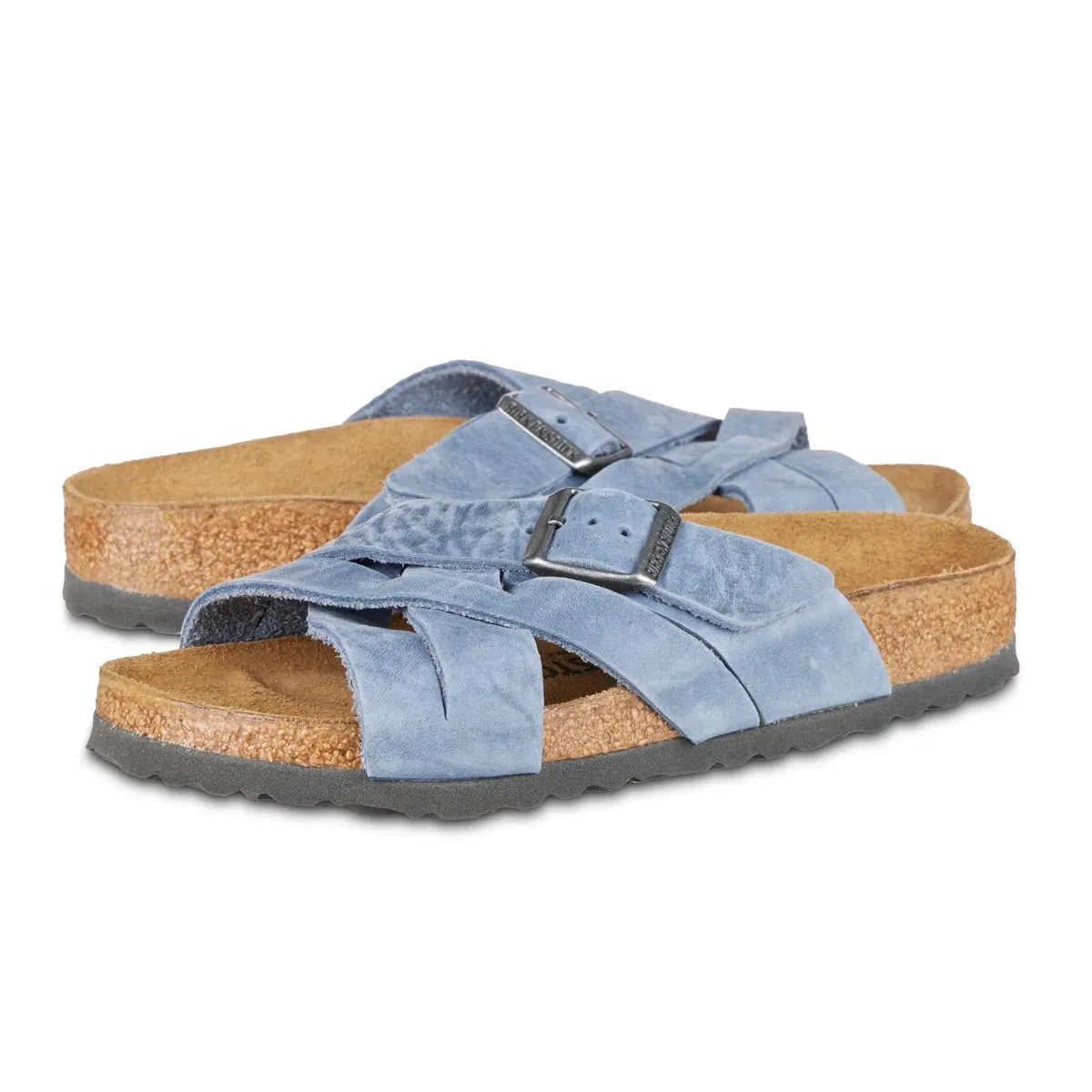 Birkenstock Lugano Oiled Leather Sandals