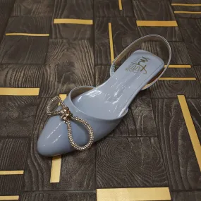 Blue Close Toe Sandals