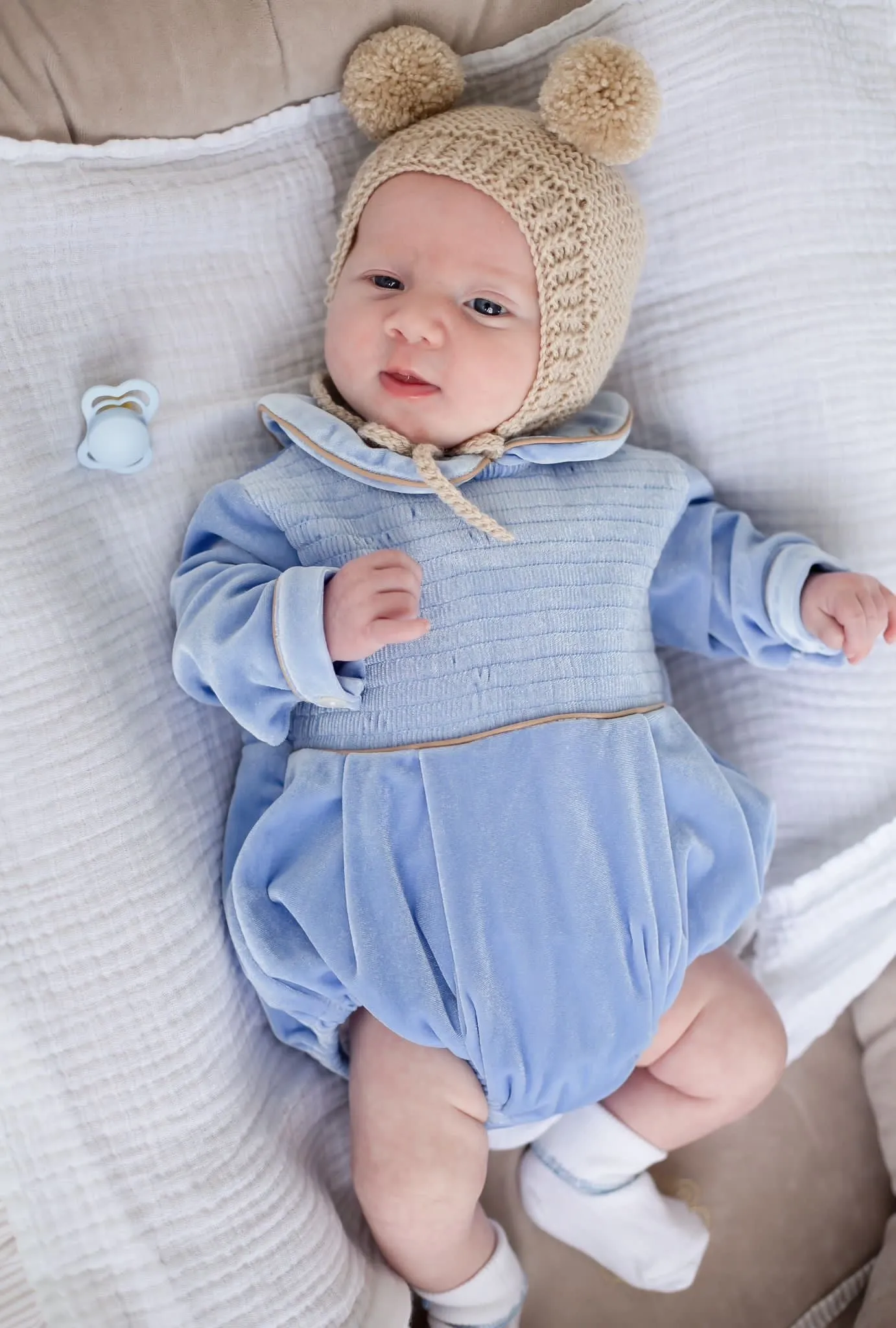 Boys Blue Luxe Romper