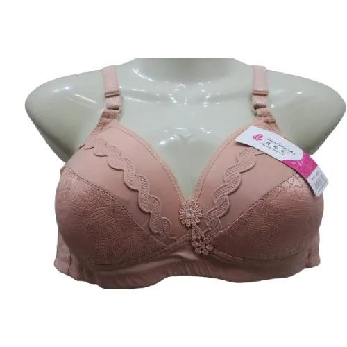 Bridal Bra Floral Bra Wire Free Bra for Women Pushup Bra Shape Maker Bra Plus Size Bra