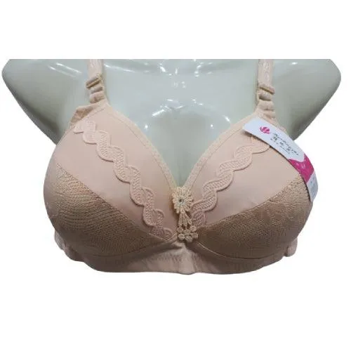 Bridal Bra Floral Bra Wire Free Bra for Women Pushup Bra Shape Maker Bra Plus Size Bra