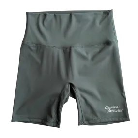 Dark Olive - Biker Shorts