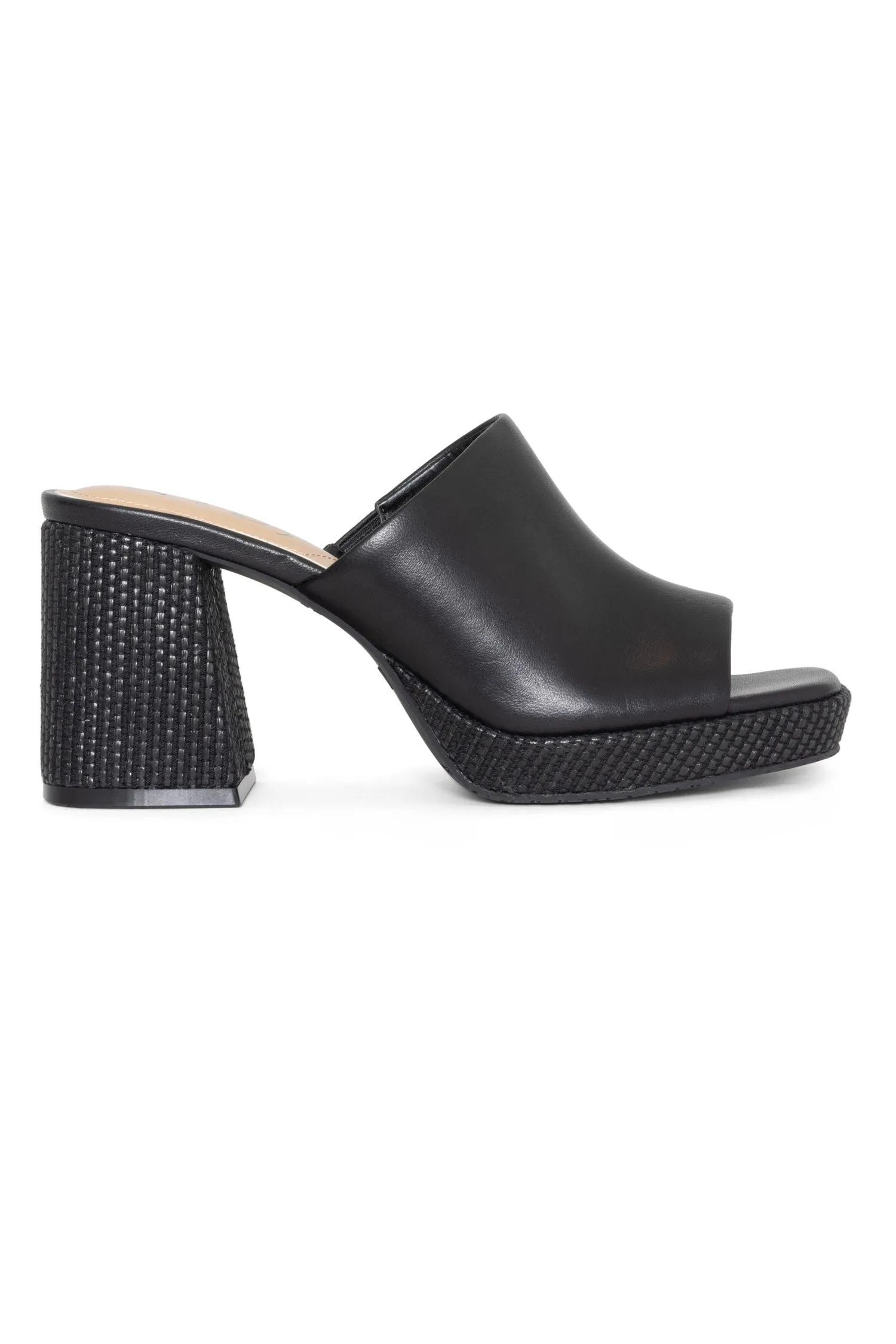 Dewi Platform Sandals - Black