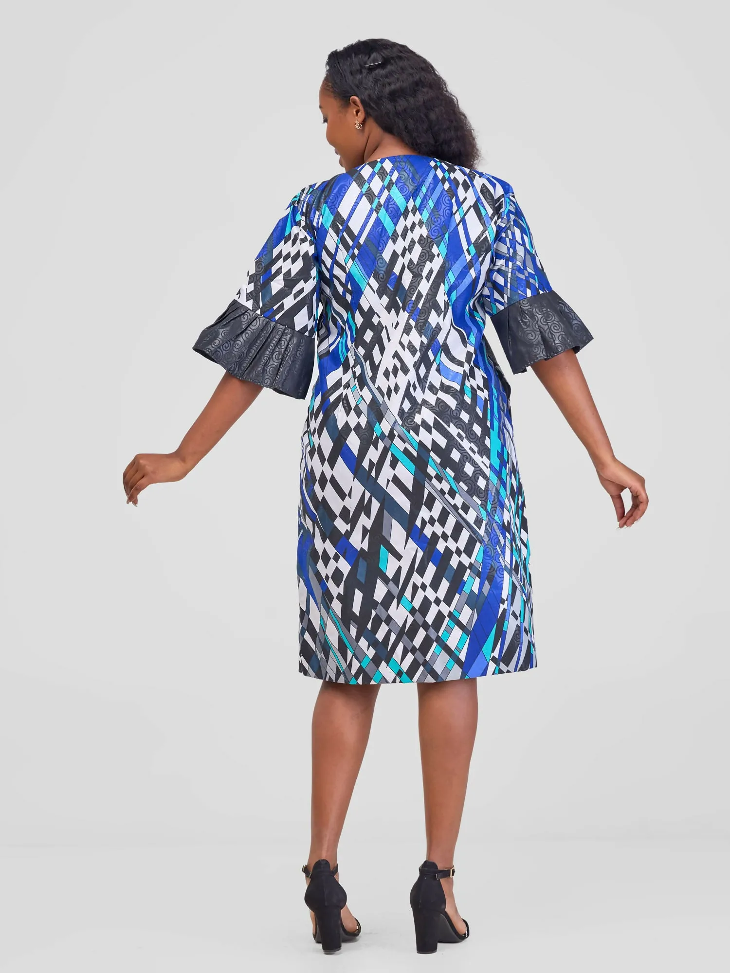 Dewuor Cindy Dress - Blue