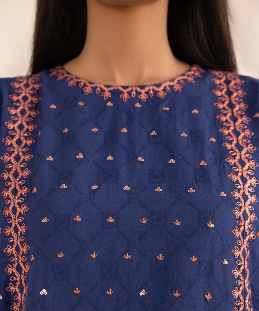 Embroidered Jacquard Shirt