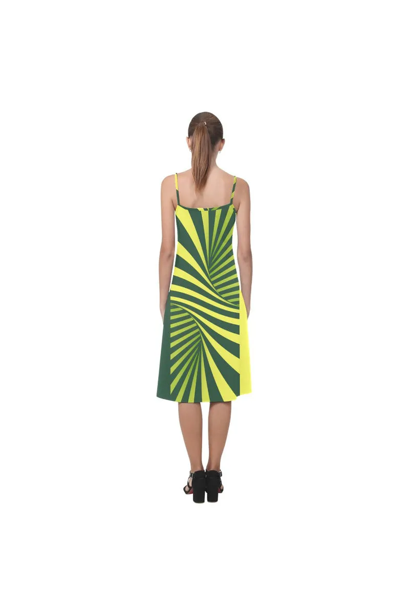 green illusion Alcestis Slip Dress (Model D05)