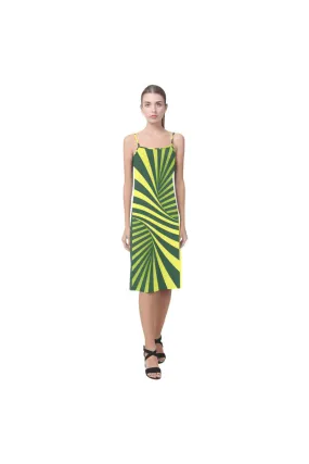 green illusion Alcestis Slip Dress (Model D05)