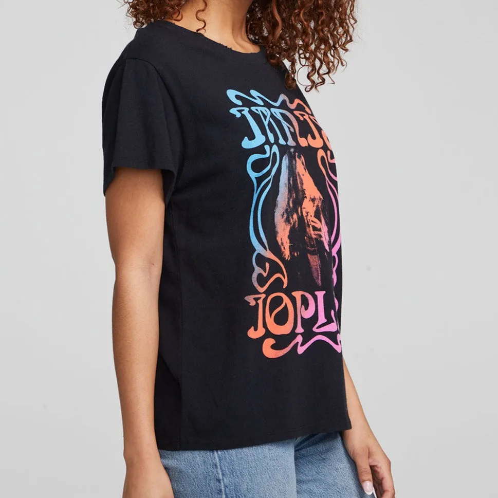 Janis Joplin Retro Tee (Black)