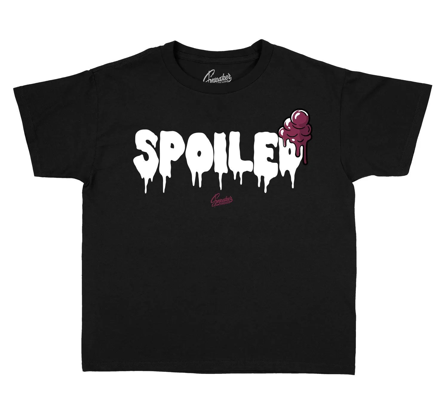 Kids - Burgundy 8 Spoiled Shirt