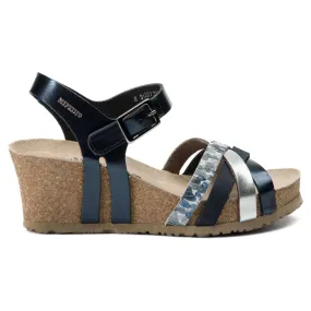 Lanny Nubuck Leather Women's Wedge Sandals