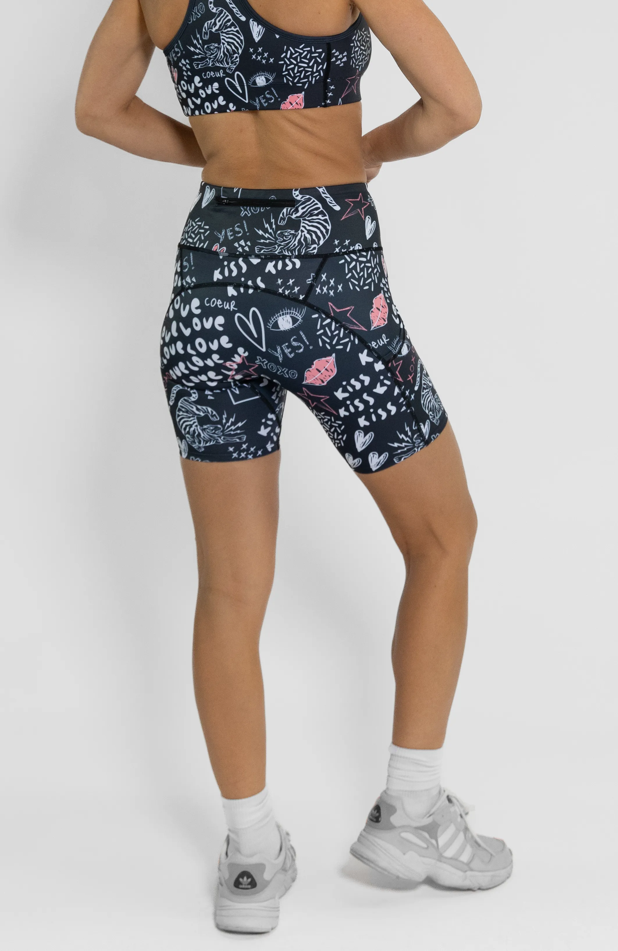 Love Bomb Fitted Run Shorts