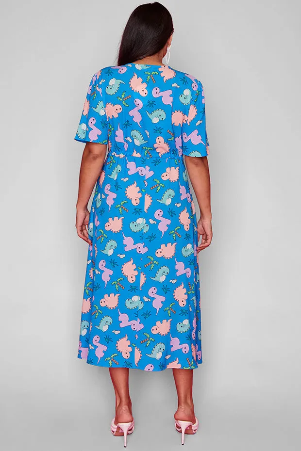 Marley Dino Print Dress