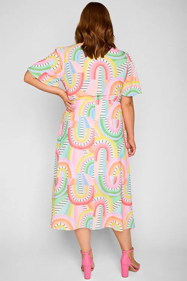 Marley Rainbow Vibing Dress