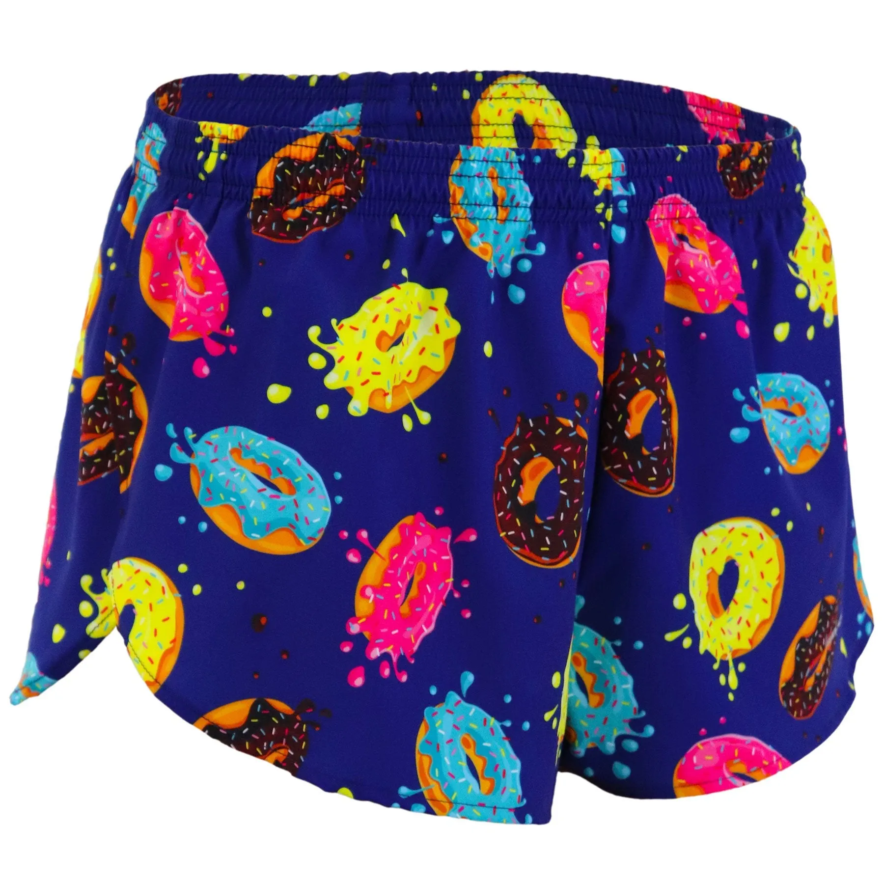 Men's 1" Elite Split Shorts- Donut