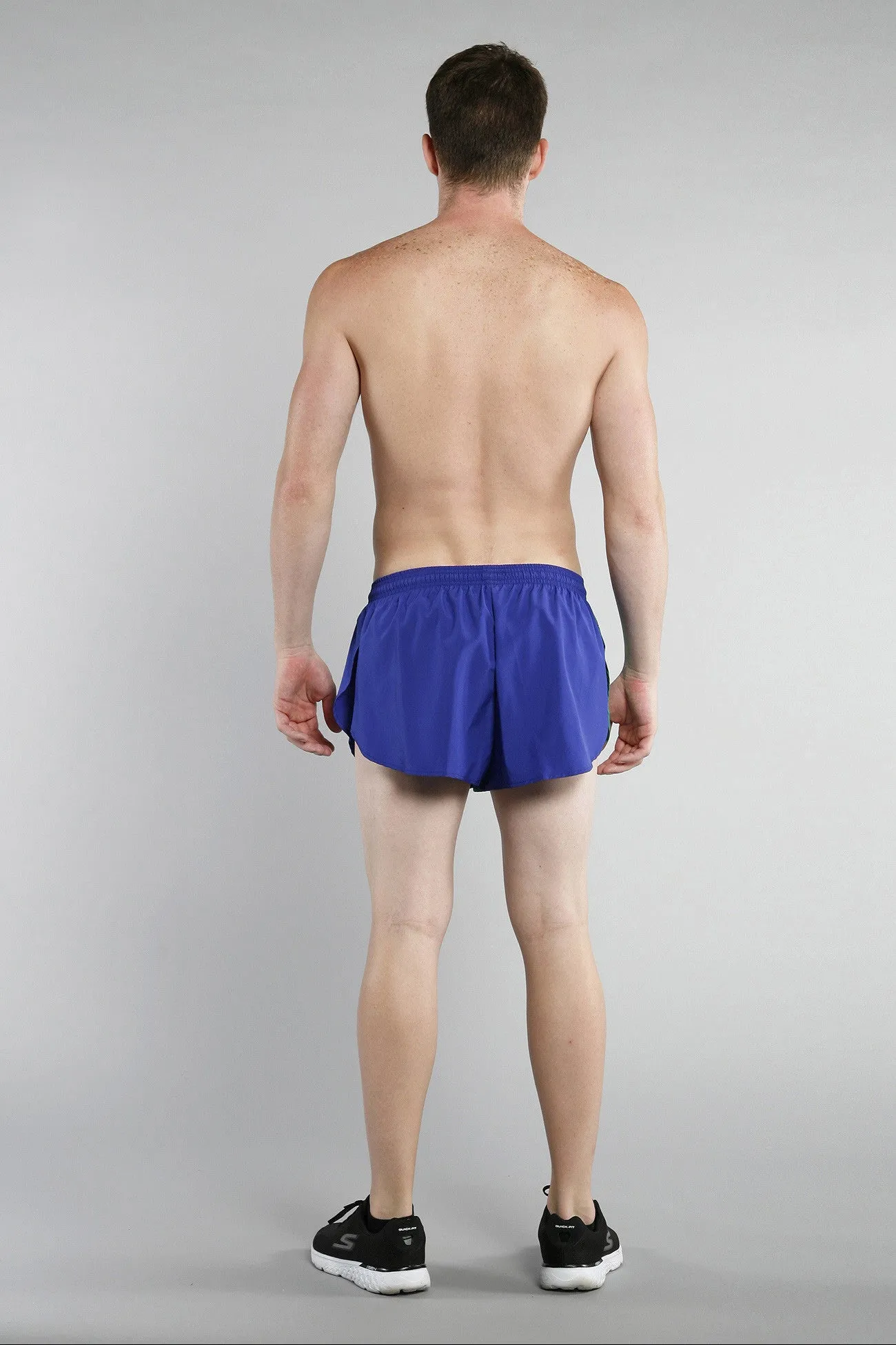 Men's 1" Elite Split Shorts- Washington