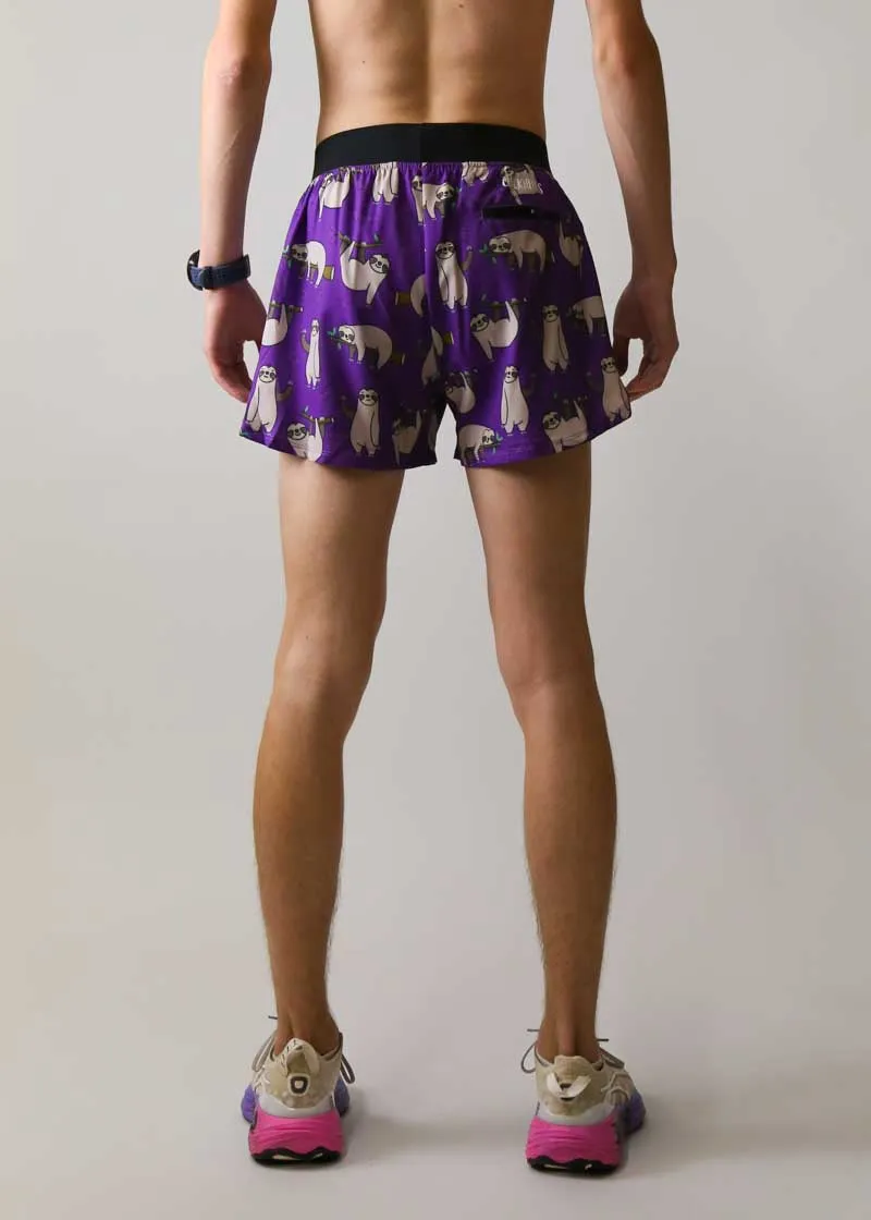 Men's Sloths 4" Half Split Shorts