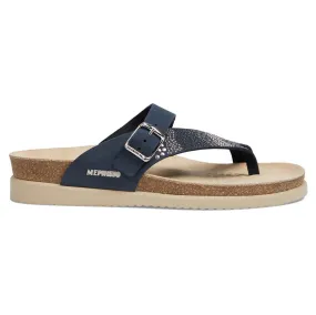 Mephisto Womens Sandals Helenka Casual Buckle Slip On Open Back Nubuck - UK 4.5