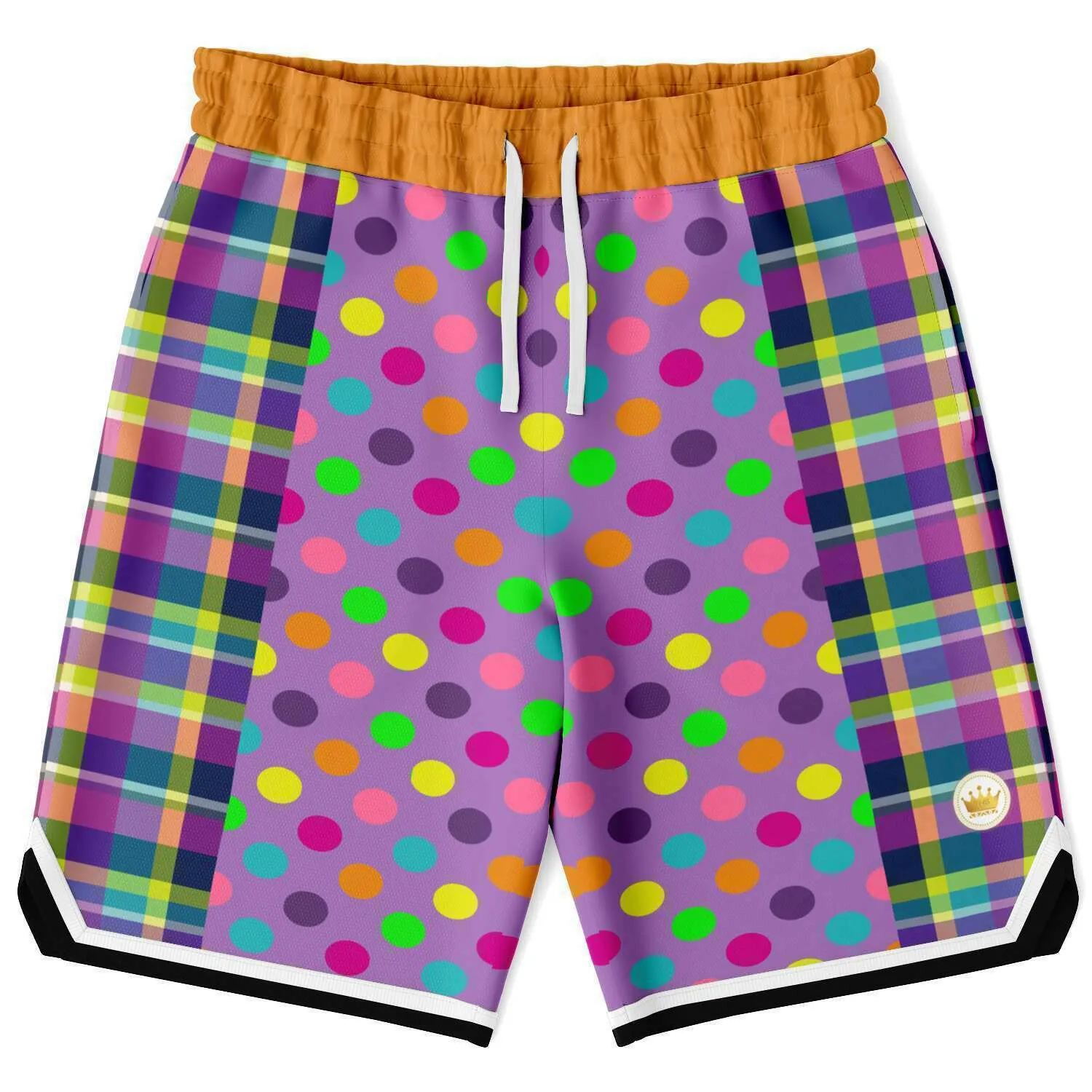 Mercury Retrograde Purple Vertical Basketball Shorts