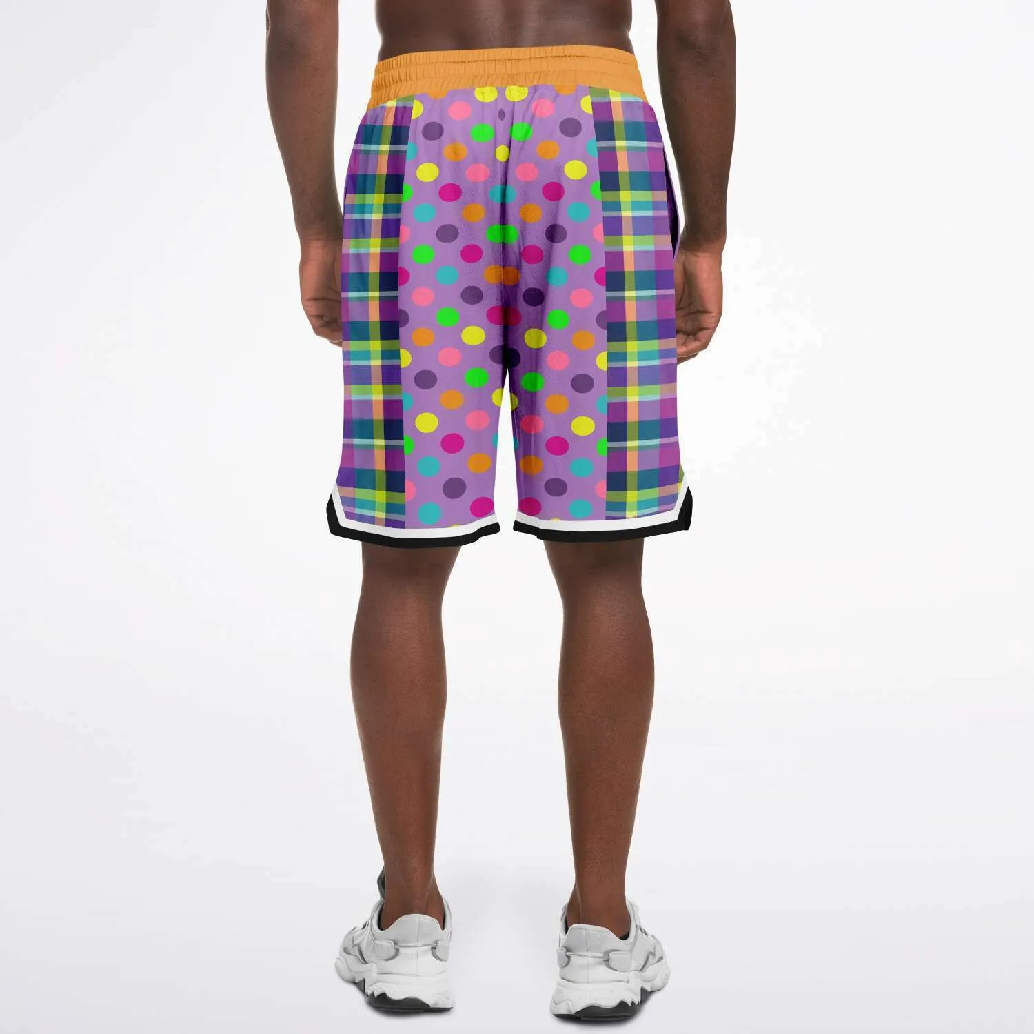 Mercury Retrograde Purple Vertical Basketball Shorts