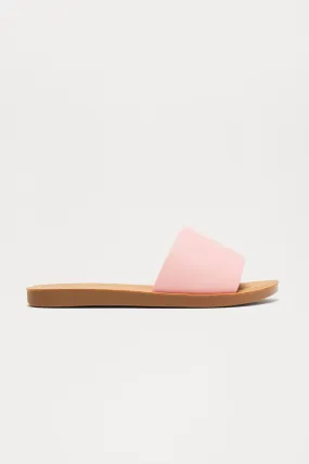 Mini Janie Flat Sandals - Pink