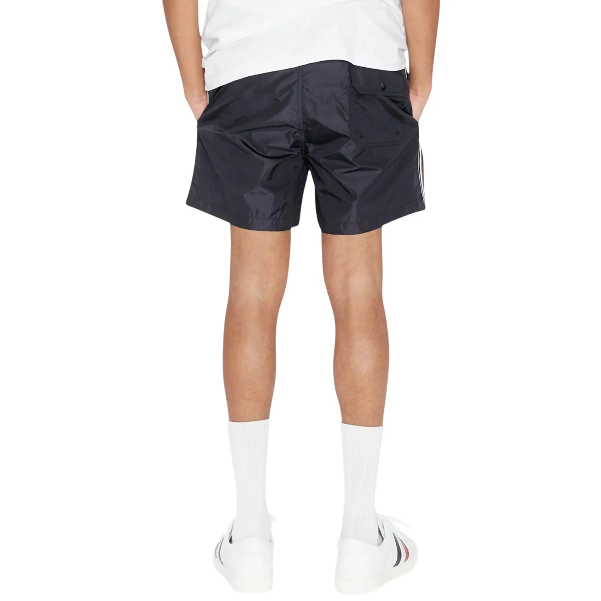 Moncler Navy Blue Swim Shorts