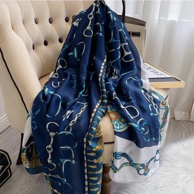 Muffler Silk Scarves