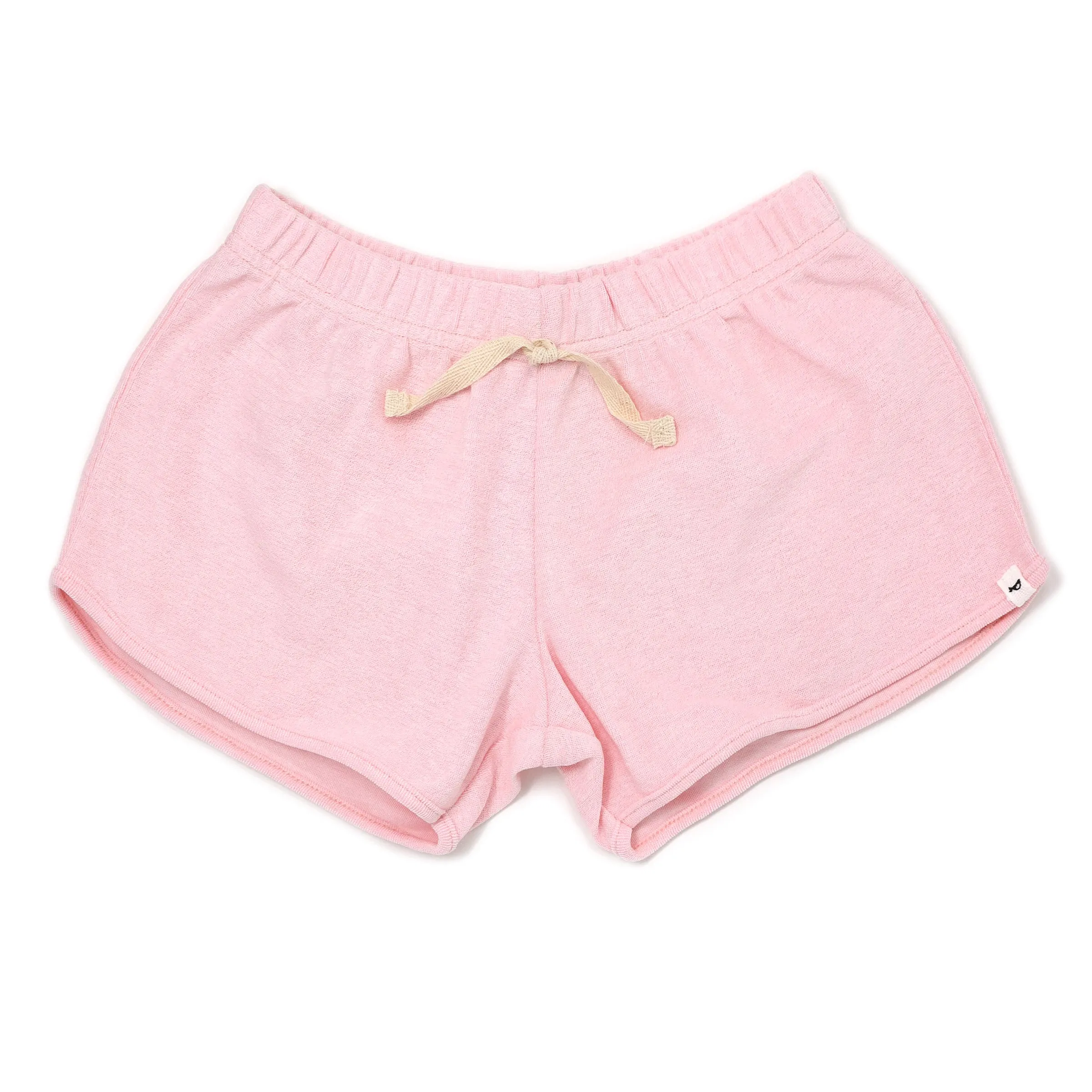 oh baby! Cotton Terry Girls Track Shorts - Pink pale