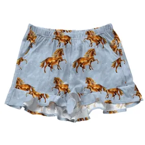 PREORDER Starlit Brumbies Frill Shorts (Ships w/c 16th Sept)