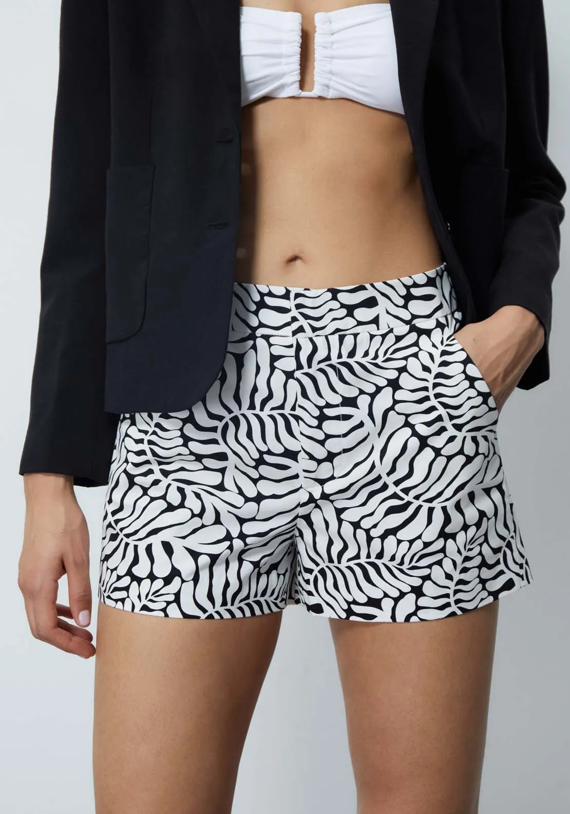 Printed Basic Shorts