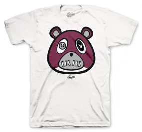 Retro 8 Burgundy ST Bear Shirt