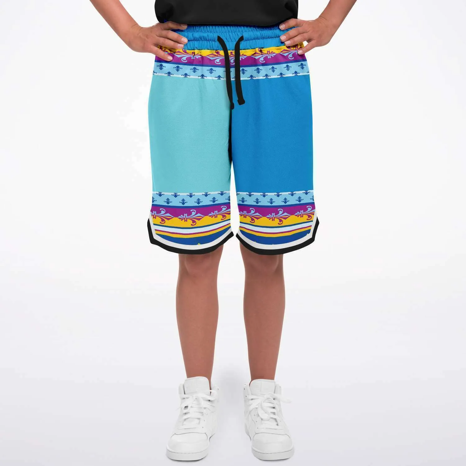 Royal Flush Unisex Basketball Shorts