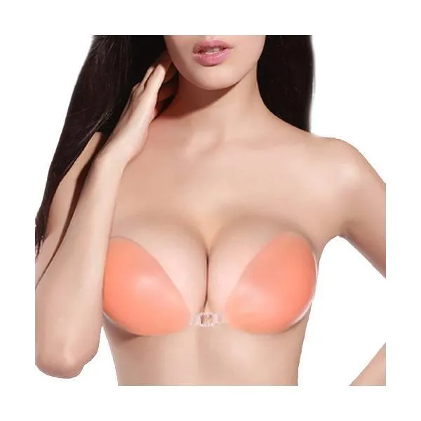 Sexy Women Push Up Gel Self-Adhesive Invisible Bra