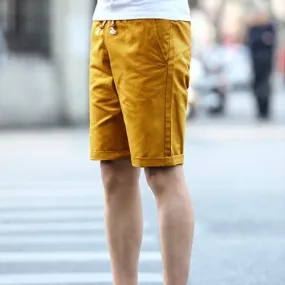 Summer Bermuda Shorts - Yellow