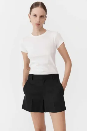 TAILORED SHORTS-BLACK