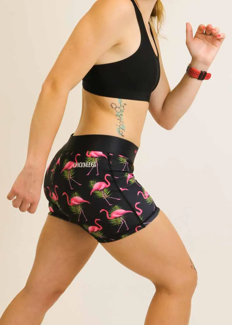 Women's Flamingo 3" Compression Shorts