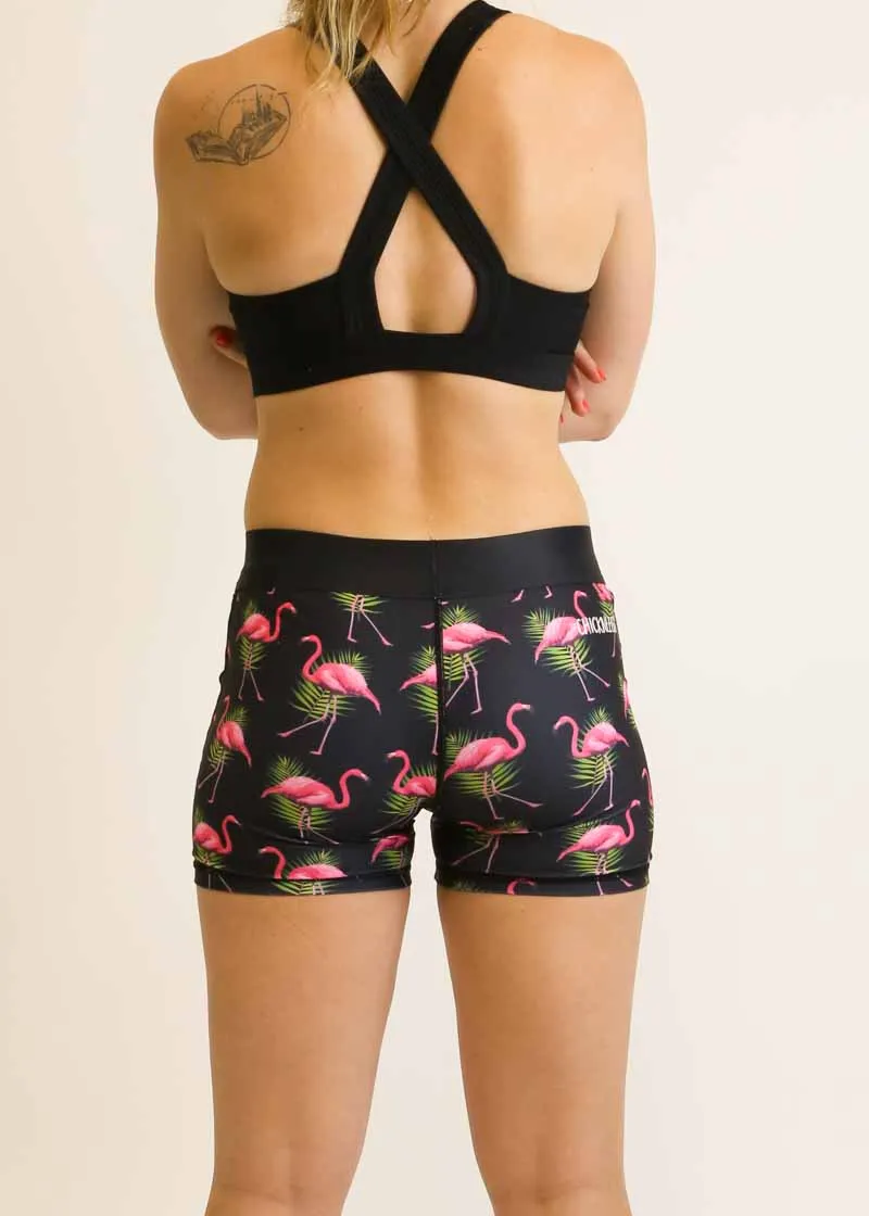 Women's Flamingo 3" Compression Shorts