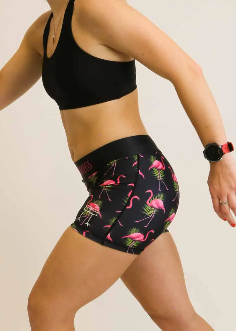 Women's Flamingo 3" Compression Shorts