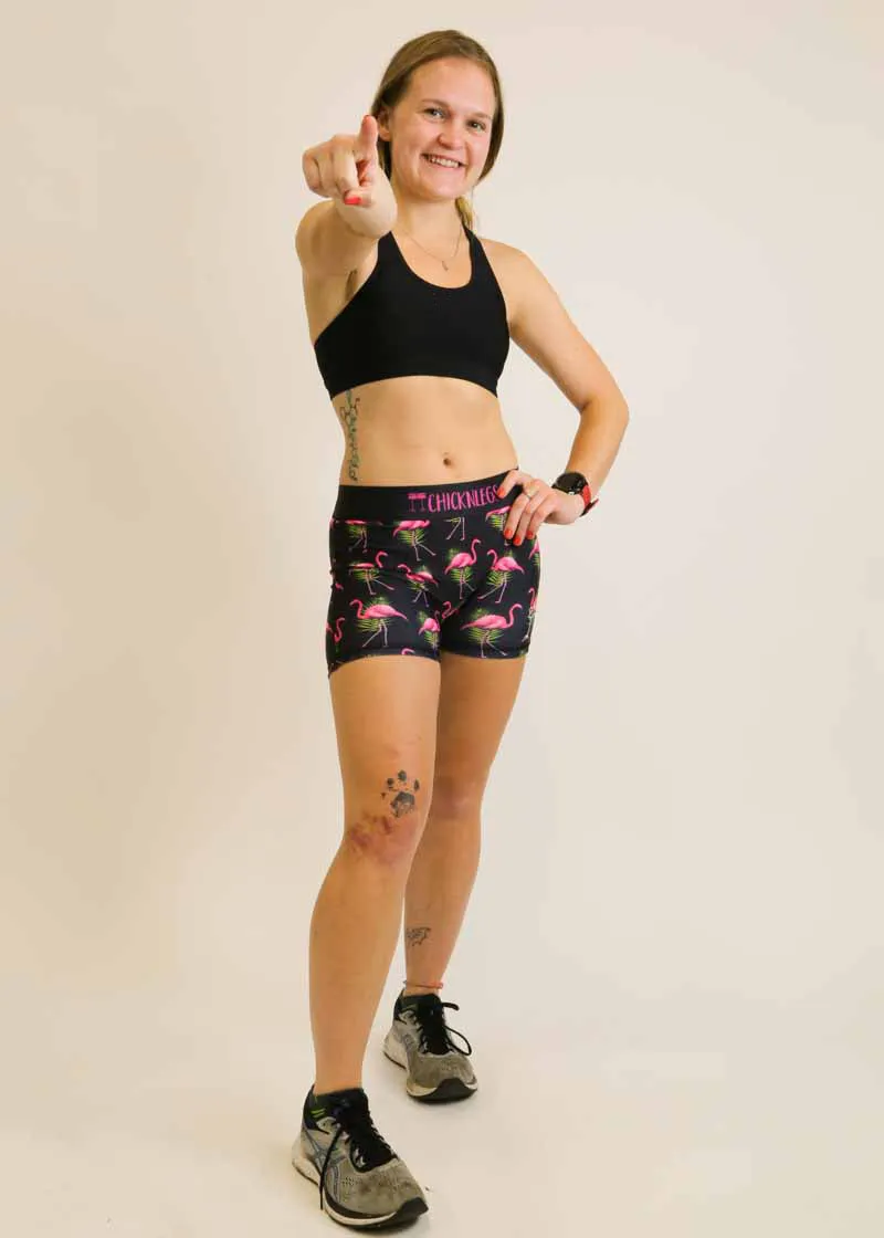 Women's Flamingo 3" Compression Shorts