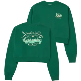 Women's National Parks Sunrise Cropped Crew